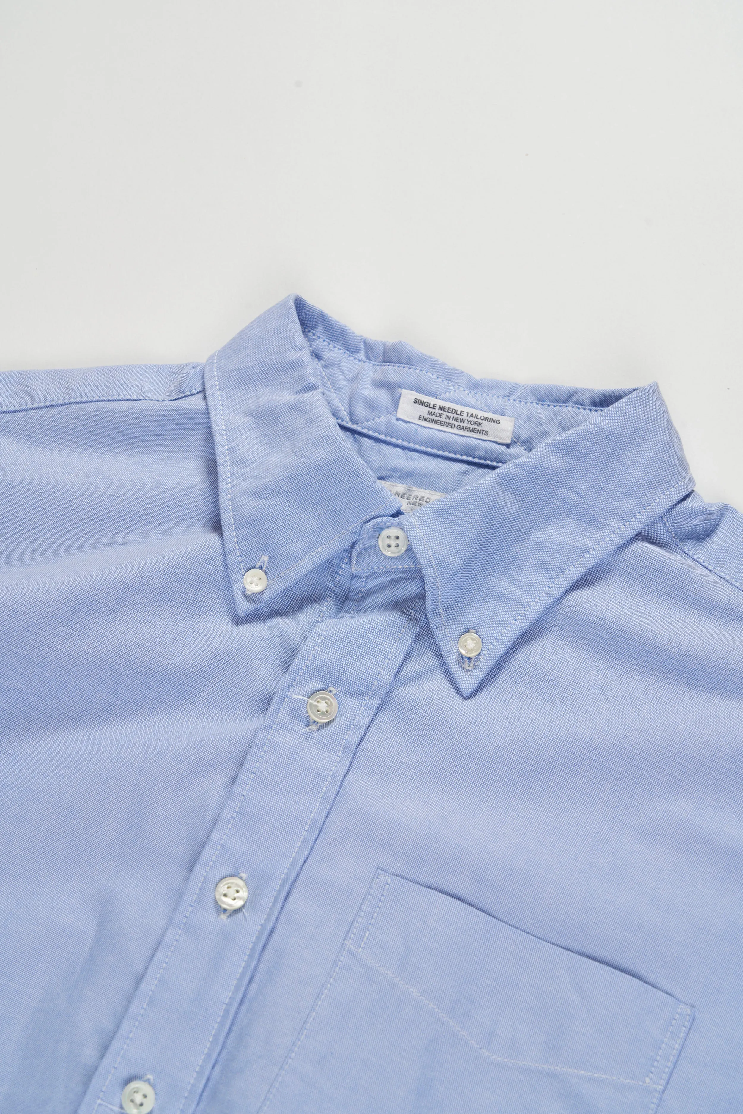 19 Century BD Shirt - Blue Cotton Oxford