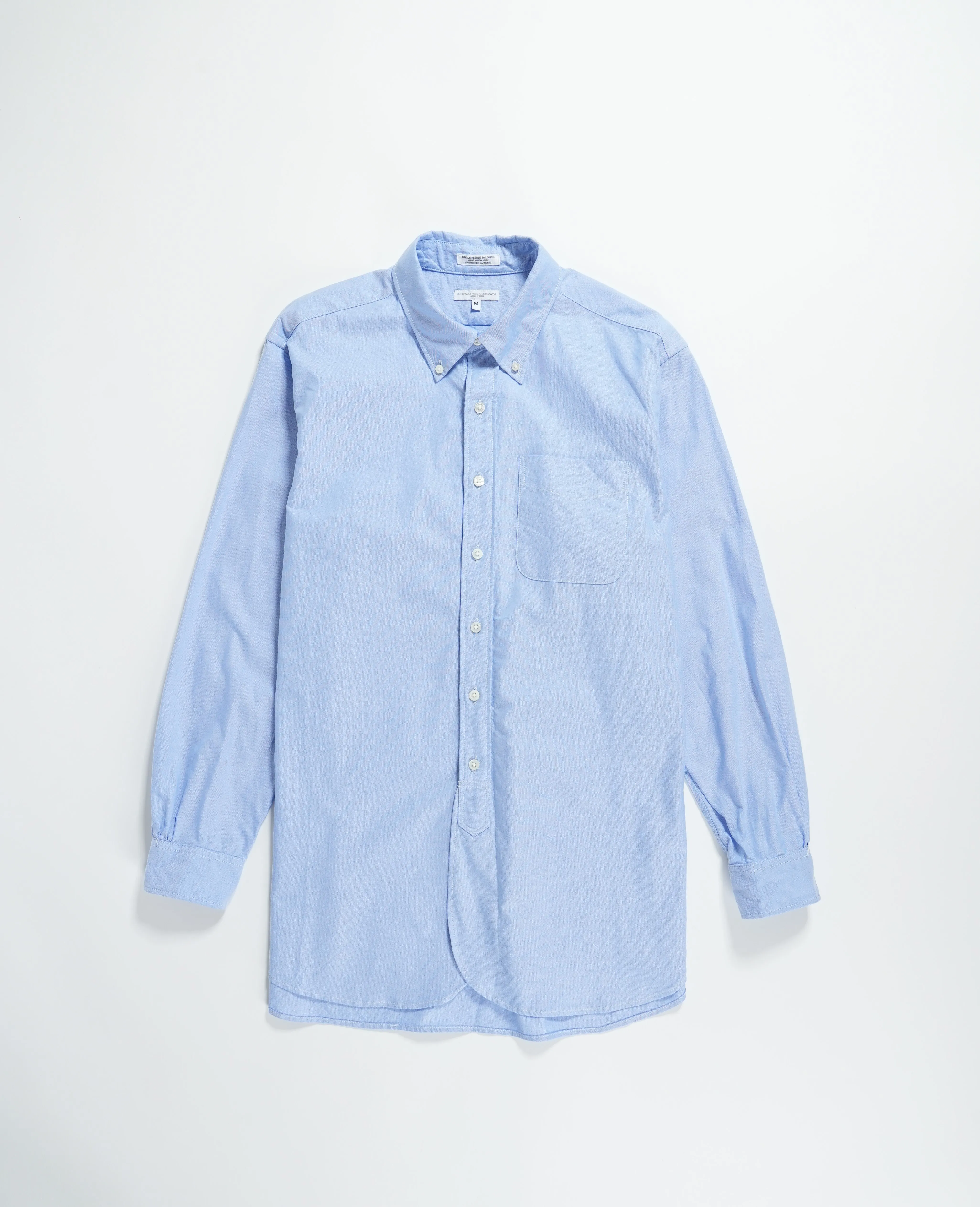 19 Century BD Shirt - Blue Cotton Oxford