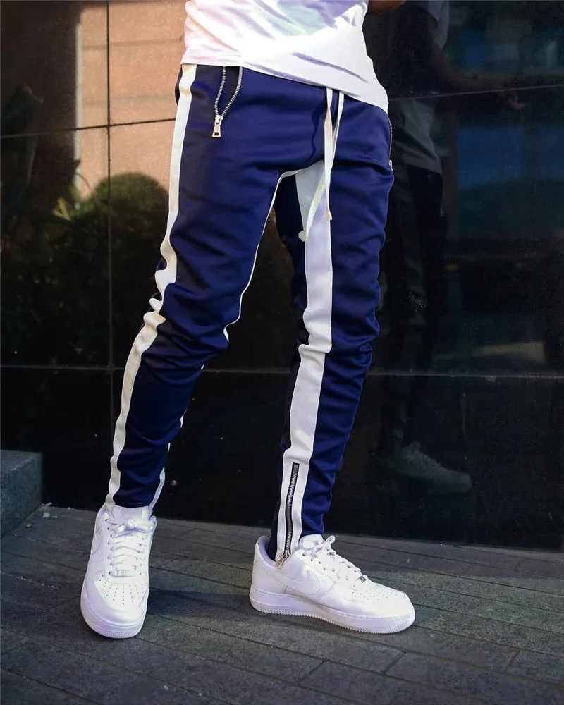 Antonios Striped Fit Joggers Men