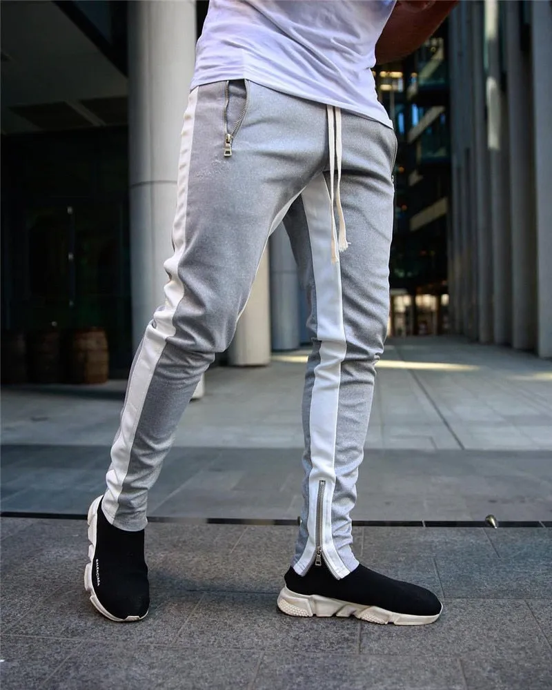 Antonios Striped Fit Joggers Men