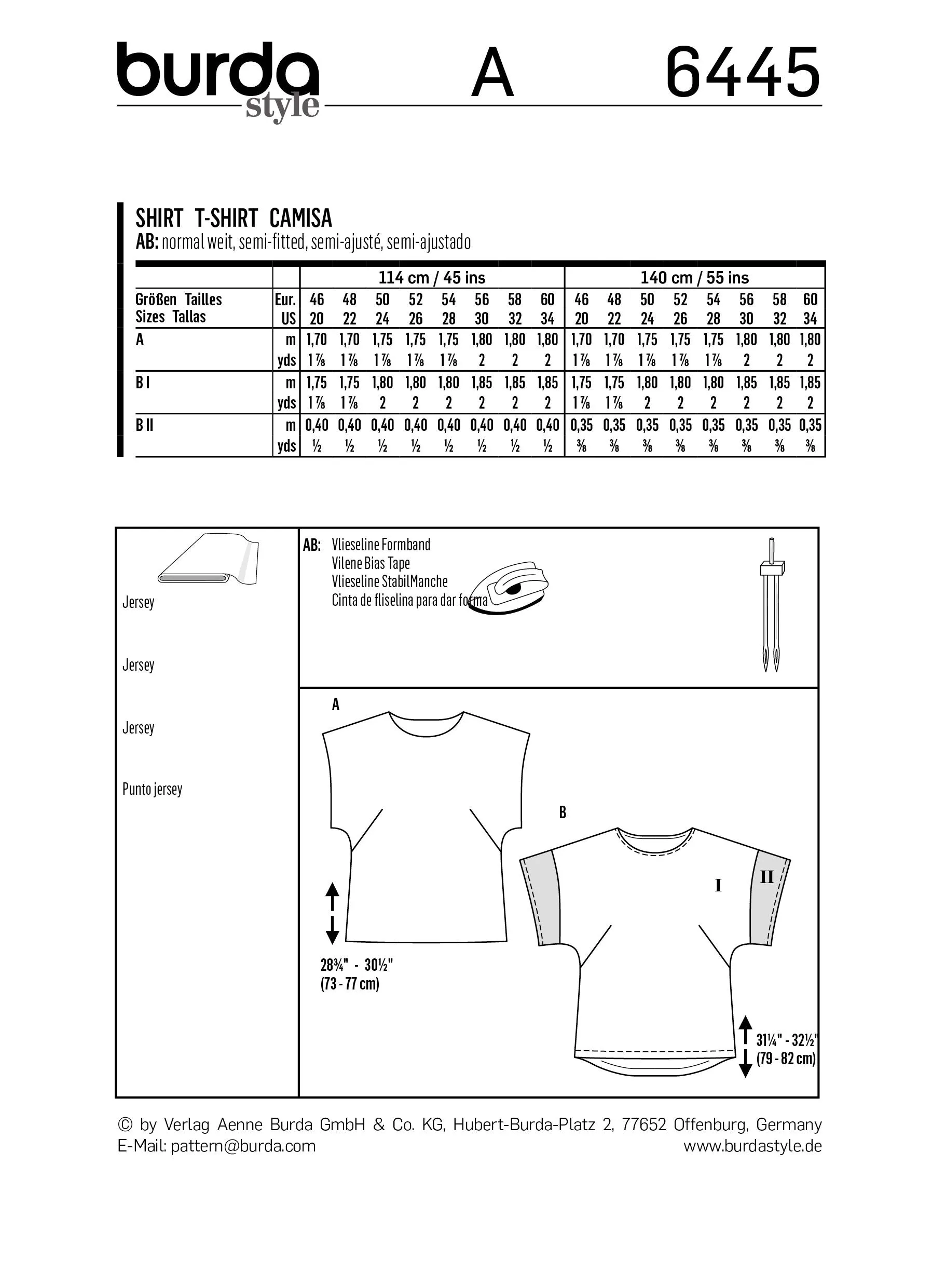 BD6445 Women's Simple Tops Pattern