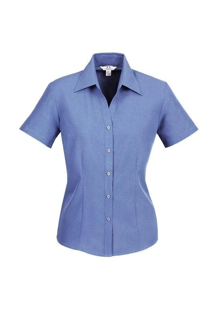 Biz Collection Women’s Plain Oasis Short Sleeve Shirt Lb3601