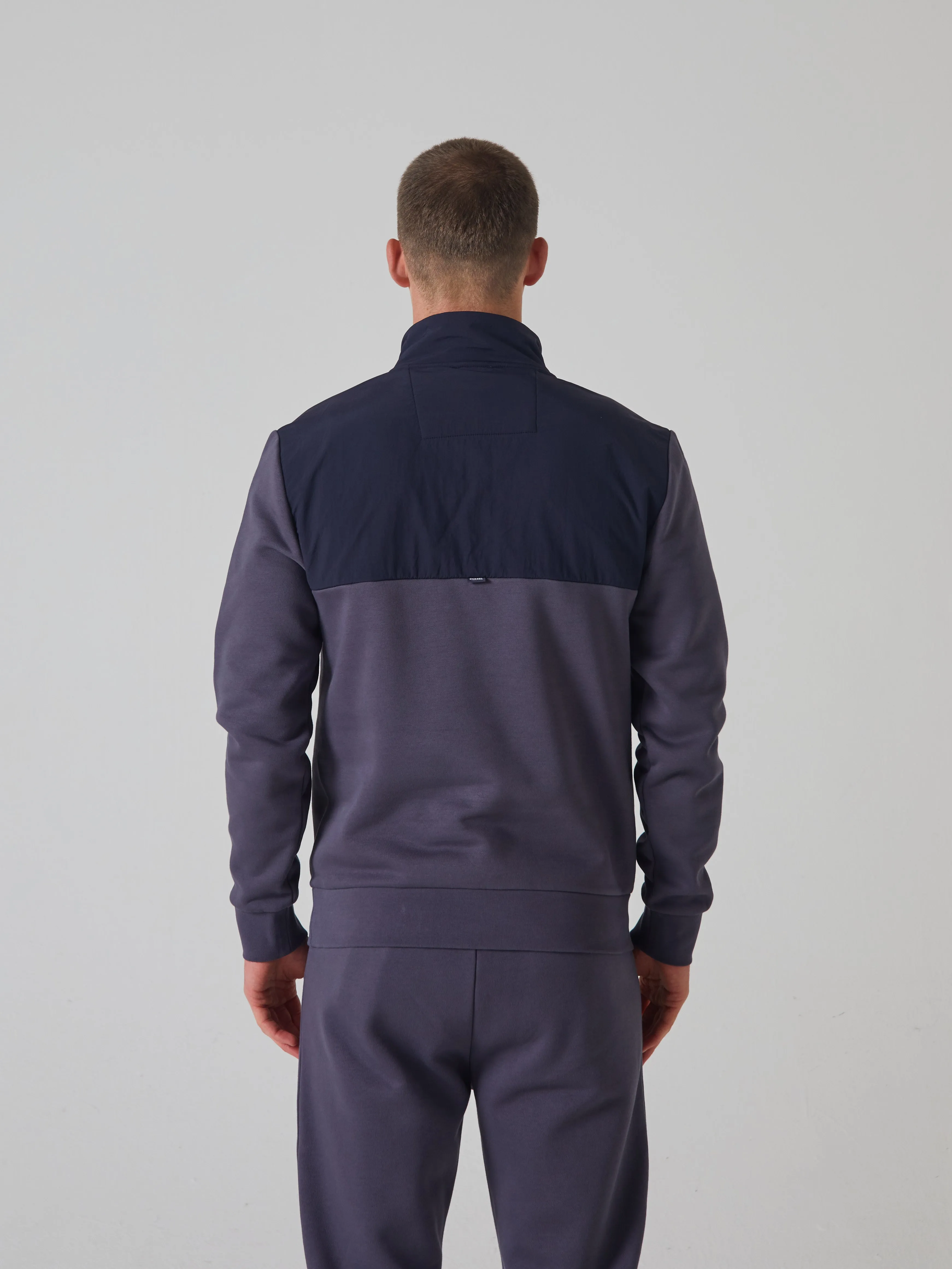 Bram Half Zip Pluto Grey