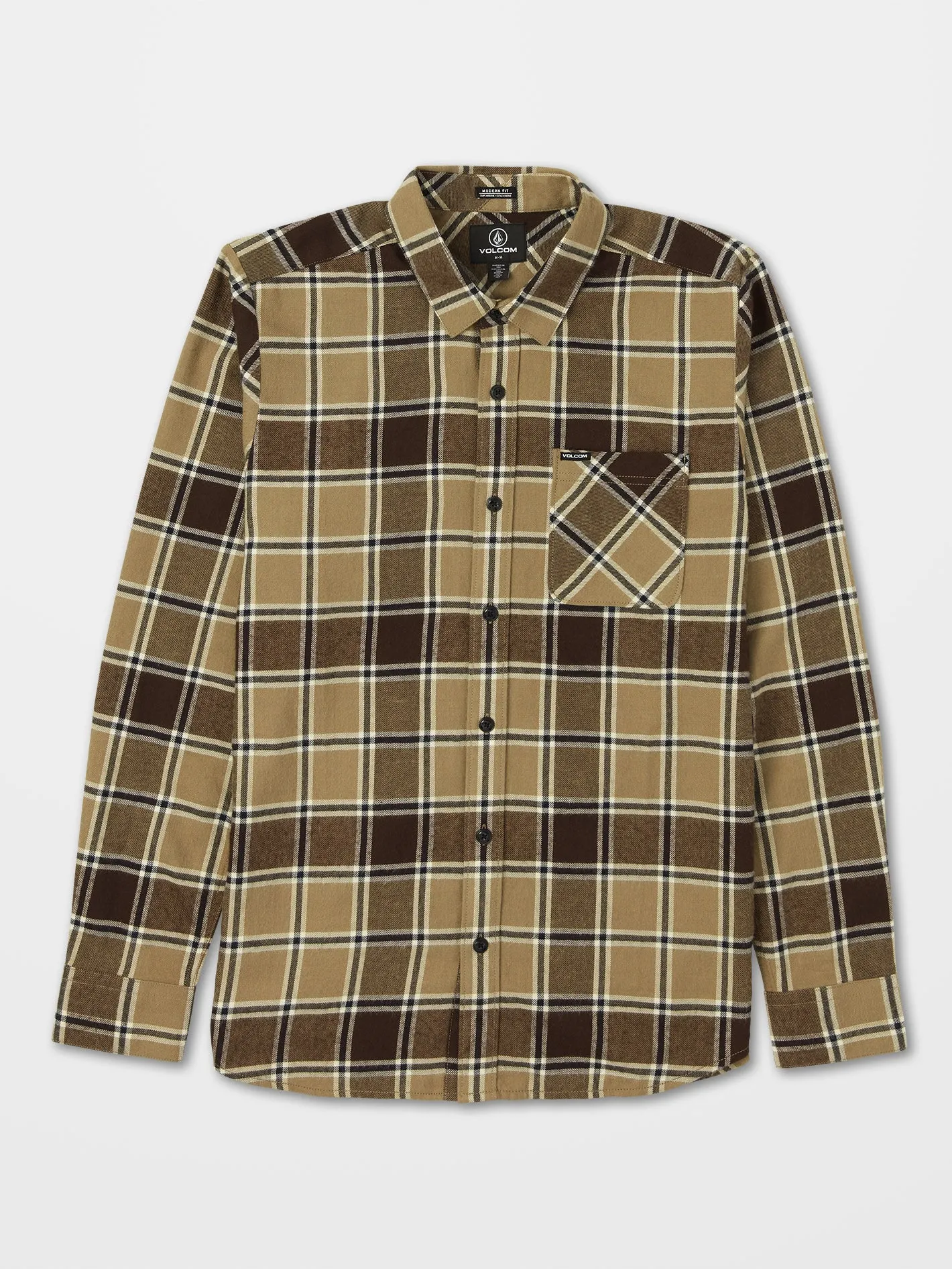 Caden Plaid Shirt - KHAKI