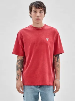 Guess Originals Red Camp Logo T-Shirt