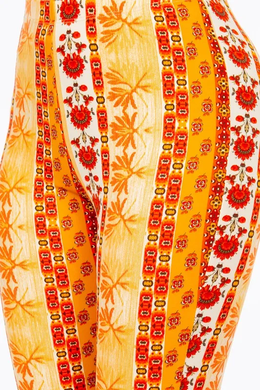 Popular Sunrise Paisley Flare Pants