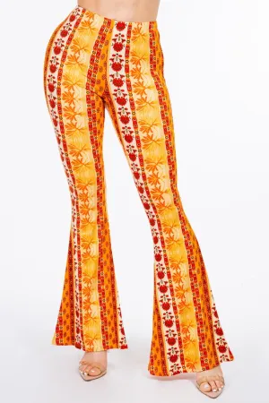 Popular Sunrise Paisley Flare Pants