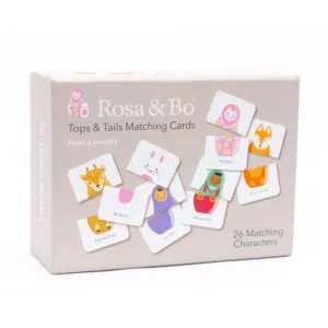 Rosa & Bo Tops & Tails Matching Game