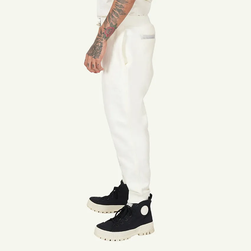 SWEAT PANTS SIDE LOGO PRINT MEN'S PANTS -  STAR WHITE