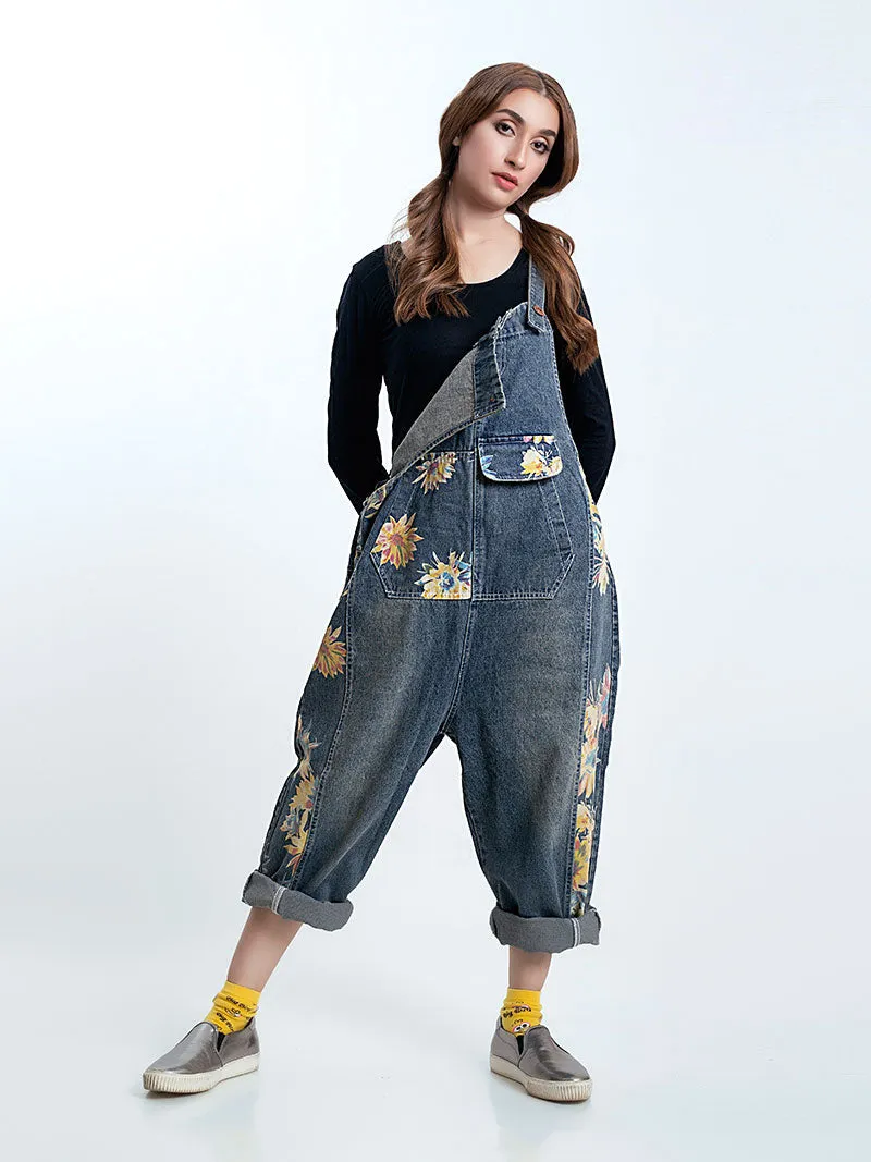 Wildest Dreams Cotton Denim Overalls Dungarees