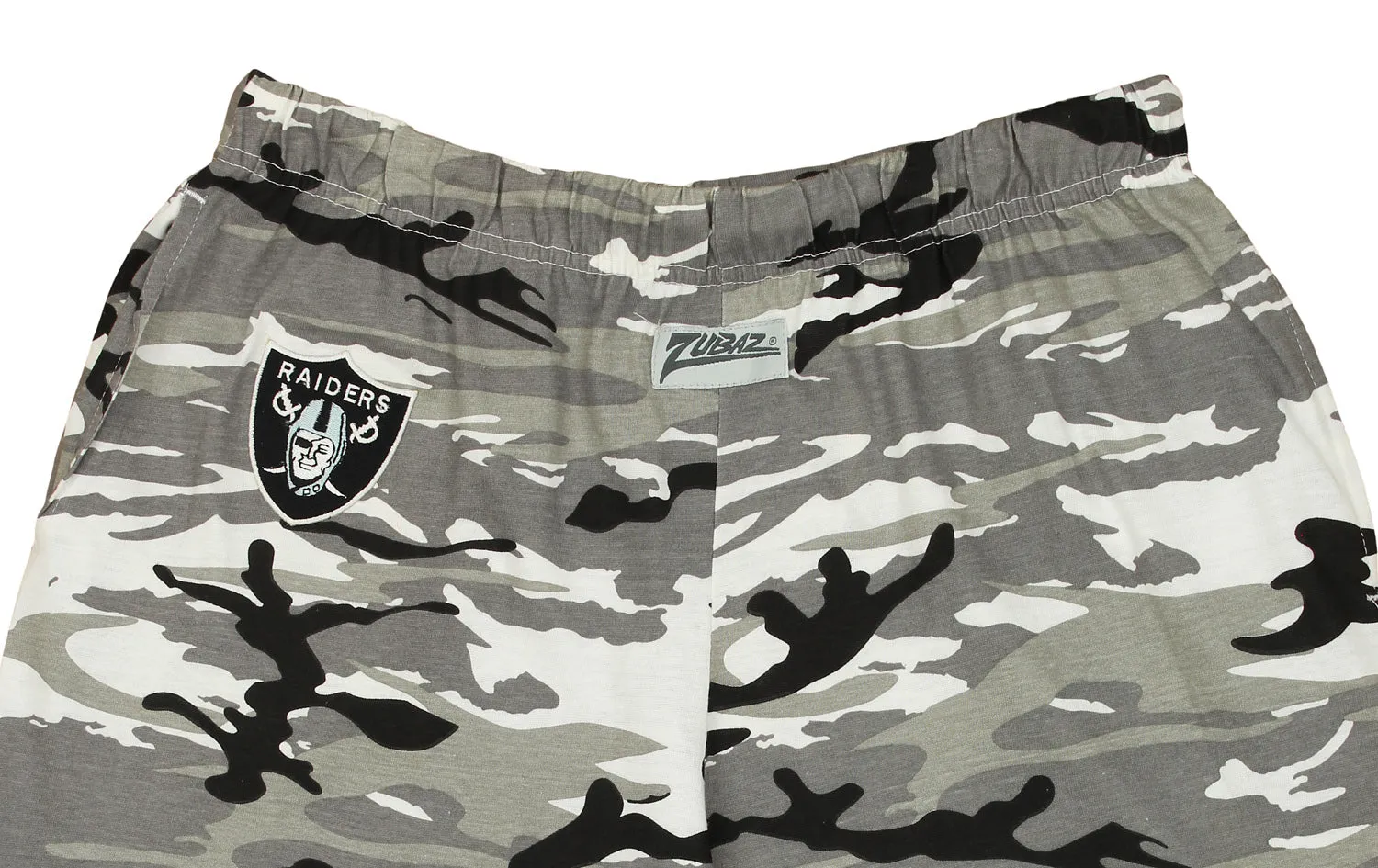 Zubaz NFL Football Men's Oakland Raiders Camo Pants